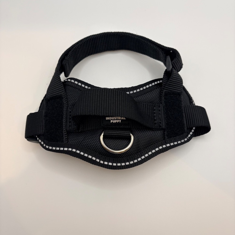 NEW Industrial Puppy Black Service‎ Dog Reflective Vest Harness XXS No-Pull